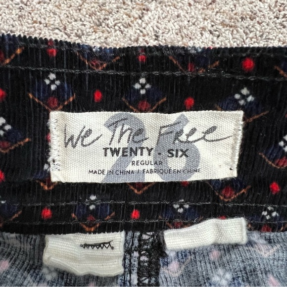Free People We The Free Joanie Printed Corduroy Mini Skirt—26 - Picture 8 of 9